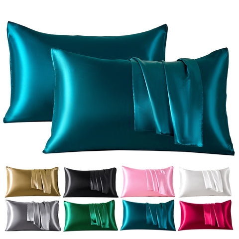 Satin Pillowcases – Set of 2