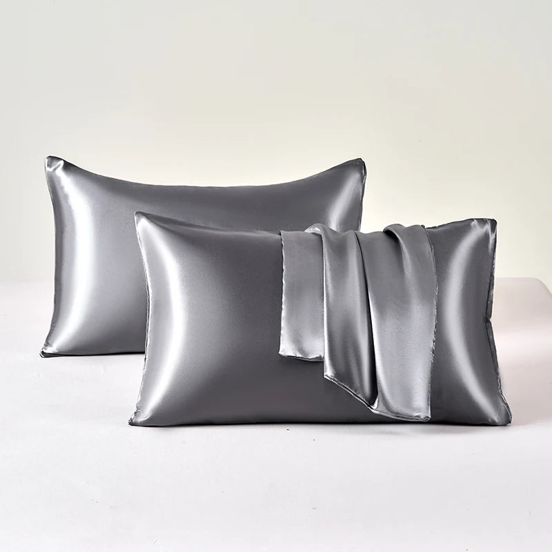 Satin Pillowcases – Set of 2