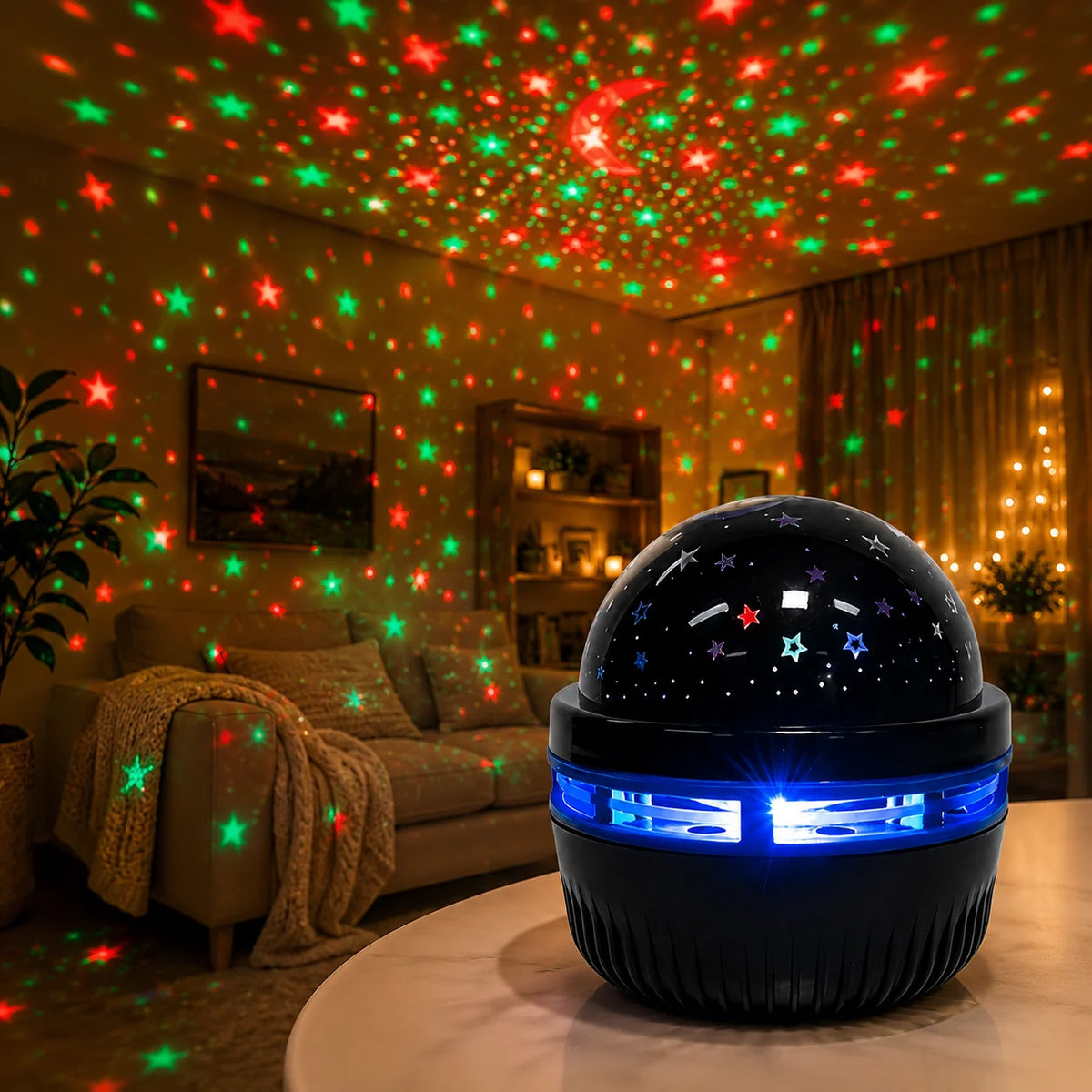 Star projector colour modes