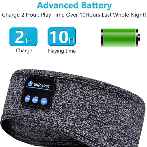 Bluetooth sleep headband headphones
