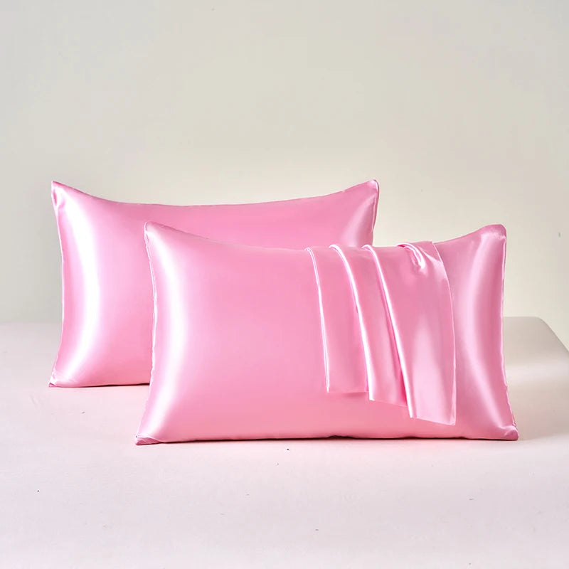 Satin Pillowcases – Set of 2