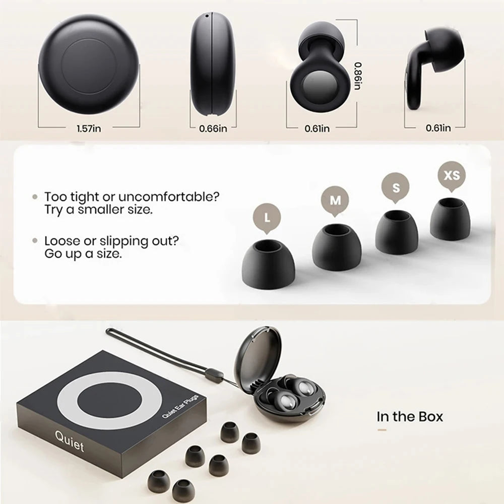 Reusable Silicone Ear Plugs