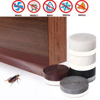 Self-adhesive door and window seal strip