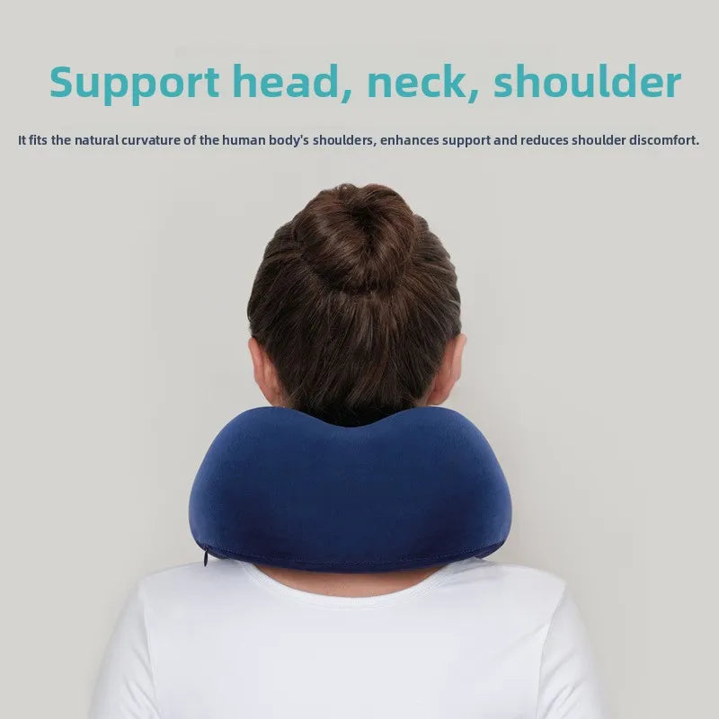 Memory Foam Travel Neck Pillow
