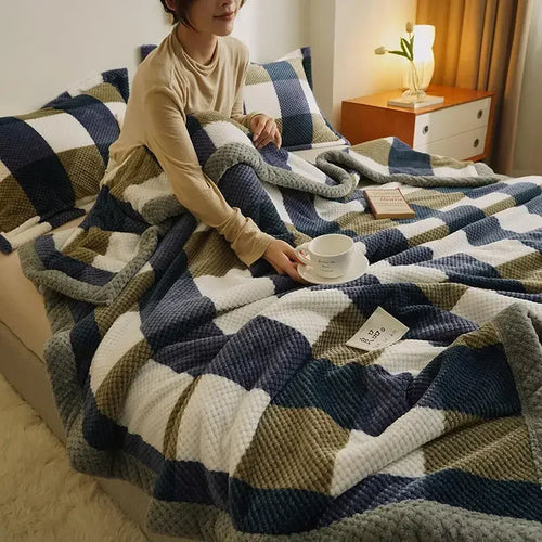 Chenille Knit Throw Blanket