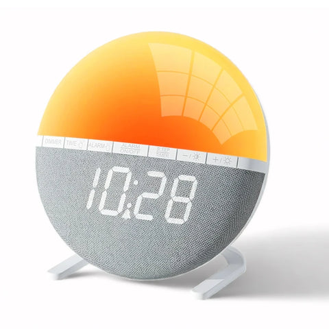 Sunrise alarm clock wake-up light