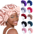 Satin sleep bonnet