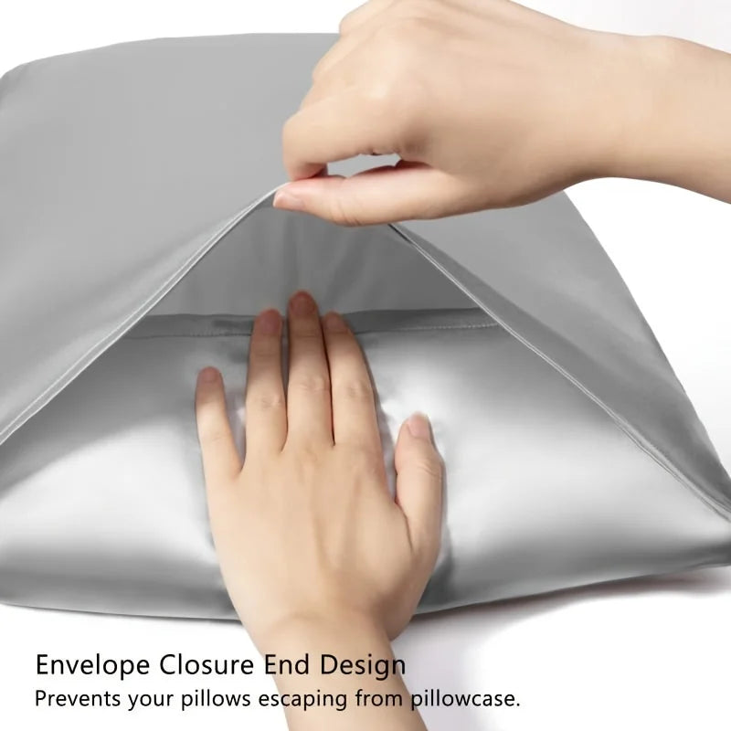 Satin Pillowcases – Set of 2