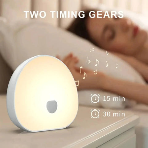 White noise machine with night light