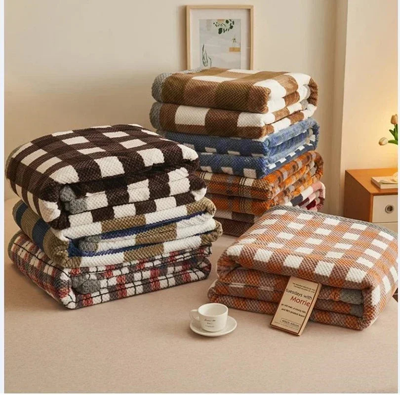 Chenille Knit Throw Blanket