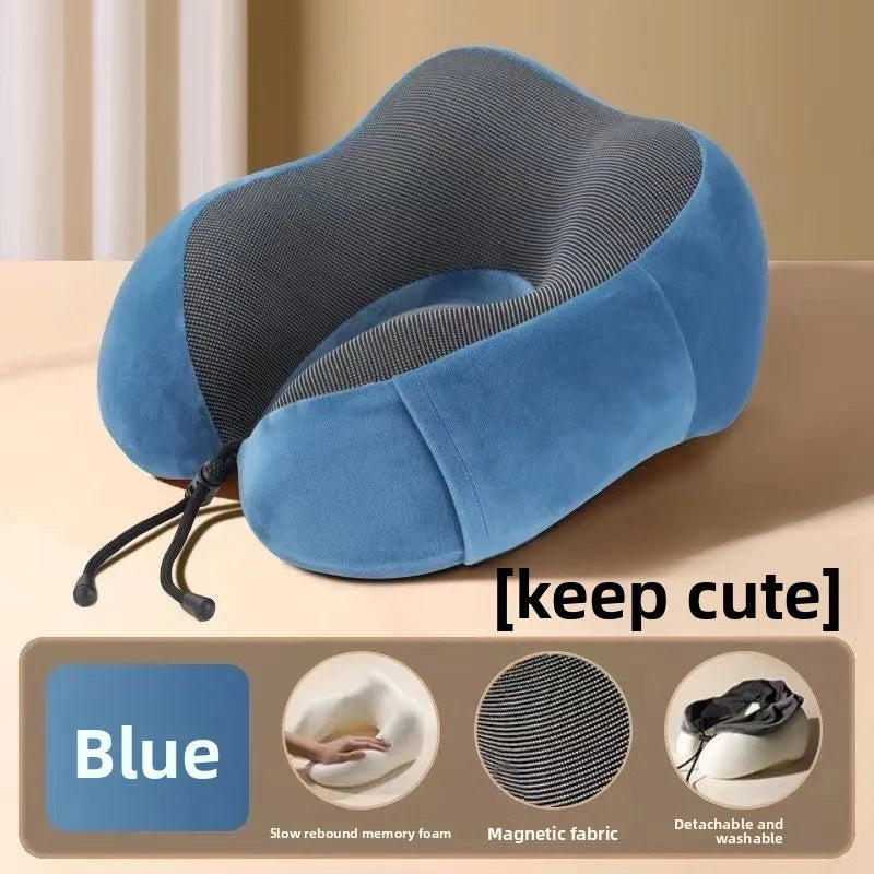 Memory Foam Travel Neck Pillow