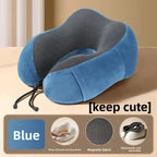 Memory Foam Travel Neck Pillow